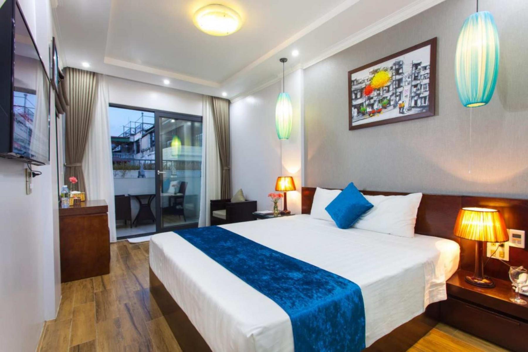 Phòng nghỉ tại Hanoi Bella Rosa Suite 